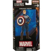 Hasbro Marvel Legens Comandante Rogers - Figura de Coleccion - Altura 15cm aprox.