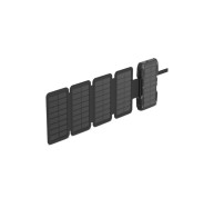 Head Powerbank Solar 10.000mAh 22.5W - Carga Solar con 5 Paneles - Con Power Delivery, Carga Simultanea, Carga Inalambrica - Pantalla LCD y Linterna - Color Negro