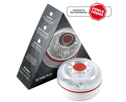 Help Flash IoT+ Baliza de Señalizacion de Emergencia V16 Conectada con DGT - Proteccion IP54 - Datos hasta Enero 2038