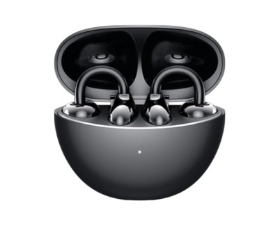 Honor Earbuds Clip Auriculares True Wireless - Puente de Arco de Titanio - Bluetooth 5.3 - Cancelacion de ruido - Color Negro
