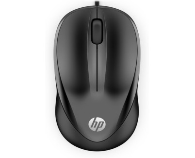 HP 1000 Raton USB 1200dpi - 3 Botones - Uso Ambidiestro - Cable de 1.50m - Color Negro