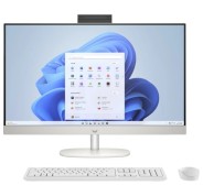 HP 27-CR0025NS All-in-One AMD Ryzen 3-7320U - 8GB DDR5 - 512GB SSD - 27\" - Windos 11 Home - Color Blanco + Teclado QWERTY (ES) y Raton