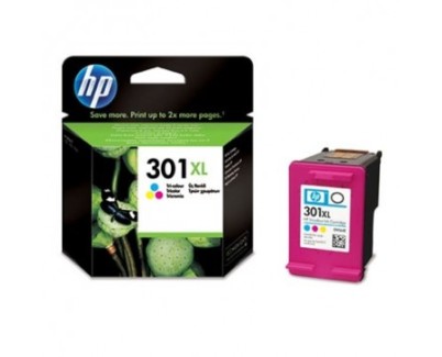 ORIGINAL HP 301XL TRICOLOR CARTUCHO DE TINTA CH564EE