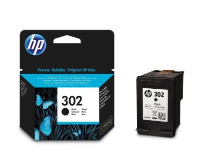 ORIGINAL HP 302 NEGRO CARTUCHO DE TINTA F6U66AE