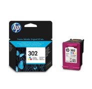 ORIGINAL HP 302 TRICOLOR CARTUCHO DE TINTA F6U65AE