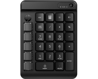 HP 430 Teclado Numerico Inalambrico - 9 Teclas Programables - Bluetooth - Color Negro
