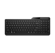 HP 475 Teclado Inalambrico Dual?Mode - Bluetooth 5.3 + 2.4GHz - Teclas Concavas de Perfil Bajo - hasta 12 Teclas Programables - Conecta hasta 8 Dispositivos con HP Unifying o 3 via Bluetooth - Resistente a Derrames - Color Negro