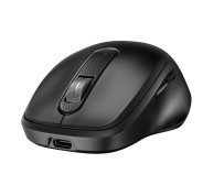 HP 515 Raton Inalambrico Recargable Ultra?Rapido - Sensor Multi?Superficie 4000 DPI - 5 Botones - Conexion 2.4GHz via Dongle USB?A - USB?C para Carga - Diseño Ambidiestro - Color Negro