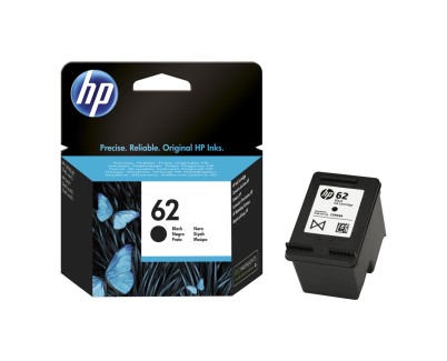 ORIGINAL HP 62 NEGRO CARTUCHO DE TINTA C2P04AE