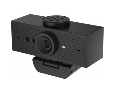HP 625 Webcam Full HD 1080p - Autofoco - Correccion Automatica de Luz y Color - Campo de Vision 85&deg; - Doble Microfono con Reduccion de Ruido - Giro 360&deg; y Inclinacion 15&deg; - Cubierta de Privacidad - Color Negro