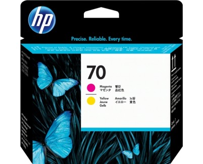 HP 70 Amarillo/Magenta Cabezal de Impresion Original - C9406A