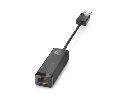 HP Adaptador USB 3.0 a Gigabit RJ45 G2 - USB?A a Ethernet 10/100/1000 - Conectividad de Red Estable - Plug & Play - Dise&ntilde;o Compacto y Portatil - Color Negro