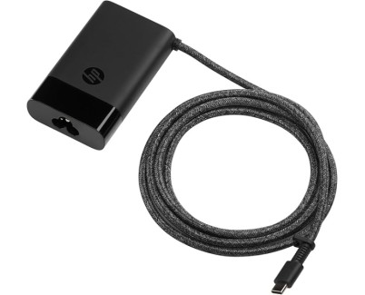 HP Cargador USB?C 65W para Portatil - Potencia Inteligente 15/27/60/65W - Compatible con Portatiles, Tablets y Smartphones USB?C - Dise&ntilde;o Compacto y Ligero - Color Negro
