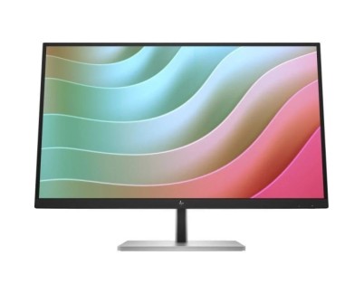 HP E-Series E27K G5 Monitor 27\" LED IPS 4K 60Hz - Respuesta 5ms - Altavoces 12W - Ajustable en Altura, Giratorio e Inclinable - HDMI, Displayport, RJ-45, USB-C 65W - VESA 100x100mm - Color Negro/Plata