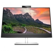 HP E-Series E27M G4 Monitor 27\" LED IPS QHD 75Hz - Respuesta 5ms - Altavoces 10W - Ajustable en Altura, Giratorio e Inclinable - HDMI, Displayport, RJ-45, USB-C 65W - Webcam - VESA 100x100mm - Color Negro/Plata