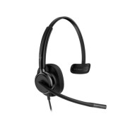 HP Poly Mission 415 Auricular Monoaural con Microfono - Almohadilla Polipiel Acolchada - Controles en Cable