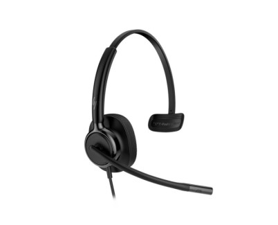 HP Poly Mission 415 Auricular Monoaural con Microfono - Almohadilla Polipiel Acolchada - Controles en Cable