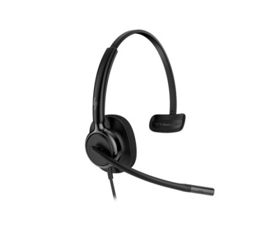 HP Poly Mission 415 Classic Auricular Monoaural con Microfono - Almohadilla Acolchada - Controles en Cable