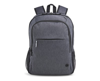 HP Prelude Pro Recycled Mochila para Portatil 15.6\" - Resistente al Agua - Compartimento Acolchado - Bolsillo para Botella - Correas Acolchadas - Pasador para Trolley - Color Gris/Negro