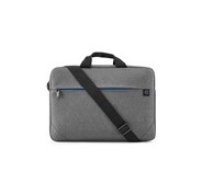 HP Prelude Topload Maletin para Portatil 15.6\" - Compartimento Acolchado - Exterior de Nylon Resistente - Bolsillos Internos y Externos - Asa Doble y Correa Bandolera - Color Gris