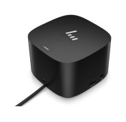 HP Thunderbolt Dock G4 120W Thunderbolt 4 con 13 Puertos - Soporta hasta 4 Monitores 4K - Ethernet 2x Velocidad - Gestion Remota Intel vPro - Alimentacion hasta 100W via USB?C - Color Negro
