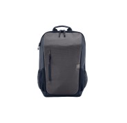 HP Travel Mochila Expandible para Portatil 15.6\" 18?21L - Resistente al Agua - Compartimento Acolchado - Multiples Bolsillos y Accesos Rapidos - Pasador para Trolley - Color Gris