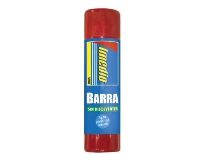 Imedio Barra de Pegamento Peque&ntilde;o 8grs - Sin Disolventes - Lavable - Apto para Uso Escolar