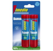 Imedio Pack de 2 Barras de Pegamento de 21grs - Sin Disolventes - Lavable - Apto para Uso Escolar