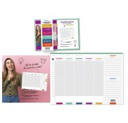 Ingraf Mediterraneo Planificador Semanal A4 Encolado - 54 Hojas Tamaño A4