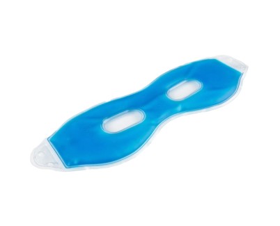 Innovagoods Ageyes Antifaz Relajante - Efecto Frio y Calor - PVC - Gel de Silicona - 23x7cm - Color Azul