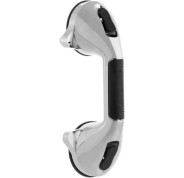 Innovagoods Asa de Seguridad para Aseo - Ergonomico - Facil Instalacion - Antideslizante - Versatil - Resistente a Corrosion - 29x9x11cm - Color Gris