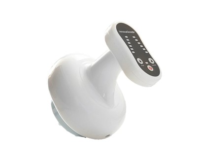 Innovagoods Cellout Masajeador Anticelulitico por Succion y Calor Recargable - Vacumterapia - Intensidad Regulable - Recargable por USB - Dise&ntilde;o Portatil - Color Blanco