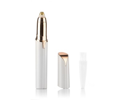 Innovagoods Depilador Electrico Inalambrico - Incluye Cepillo de Limpieza - Luz LED - 2x12.5cm - Color Blanco