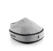 Innovagoods Futsa Masajeador Shiatsu Termico 2 en 1 - 24W - 3 Velocidades - Cable 120cm - Cabezales Rotativos - Apagado Automatico - Funcion Calor - 32.5x10x35cm - Color Gris y Negro