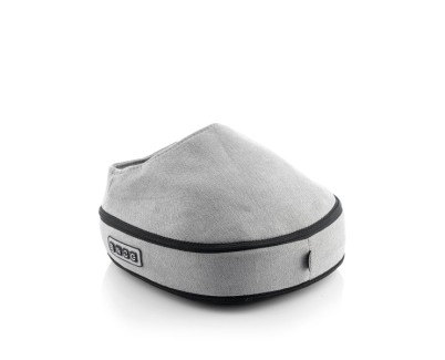 Innovagoods Futsa Masajeador Shiatsu Termico 2 en 1 - 24W - 3 Velocidades - Cable 120cm - Cabezales Rotativos - Apagado Automatico - Funcion Calor - 32.5x10x35cm - Color Gris y Negro