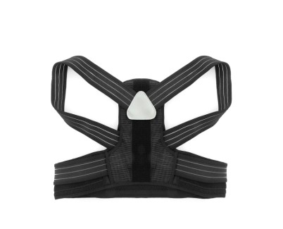 Innovagoods Pro Ticalbak Corrector de Postura Adaptable - Facil Limpieza - Unisex - Talla Unica - Transpirable - Cierre con Velcro - Color Negro