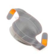 Innovagoods Rodillera de Gel con Efecto Frio y Calor - Bolsa de Gel Extraible - Ajustable con Velcro - Uso Deportivo y Rehabilitacion - Color Gris