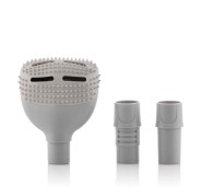 Innovagoods Smoovah Cepillo Quitapelos para Aspirador - Incluye 2 Adaptadores - Ideal para Mascotas - Universal - Facil Limpieza - 13x16x7cm - Color Gris