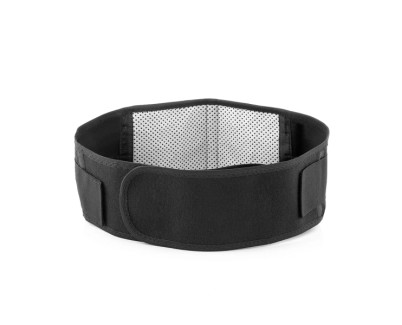 Innovagoods Tourmabelt Faja Termica Correctora de Postura - Facil Limpieza - Imanes de Turmalina - Unisex - Talla Unica - Cierre con Velcro - Ergonomico - 107x14.7x0.5cm - Color Negro