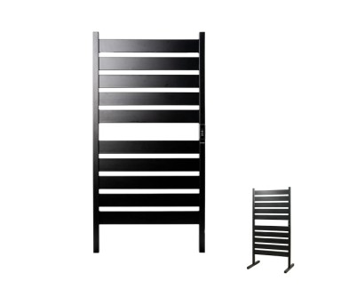 Innovagoods Towarall Toallero Electrico de 10 Barras - 260W - IP44 - Cable 140cm - Incluye Accesorios - Temperatura Regulable - Temporizador - Apagado Automatico - 50x100x10cm - Color Negro