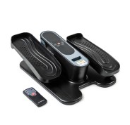 Innovagoods Velora 4000 Mini Eliptica Electrica - Mando a Distancia - 5 Velocidades - 3 Programas Automaticos - Pedaleo Bidireccional - Pantalla LCD - Color Gris y Negro