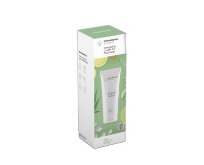 Innovagoods Zencalm Crema para Piernas Cansadas Energizante con CBD - Contenido 200ml - Vegano - Adecuado para Piel Sensible - Dermatologicamente Probado - No Testado en Animales