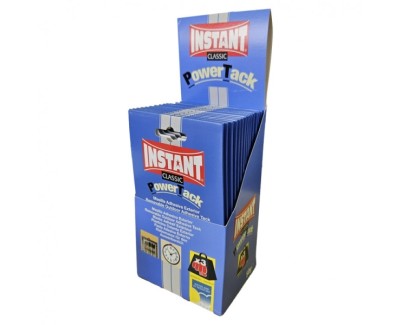 Instant Power Tack Classic Pack de Masilla Adhesiva 50gr - Apta para Uso Exterior - Resistente a los Rayos Ultravioleta del Sol y la Lluvia