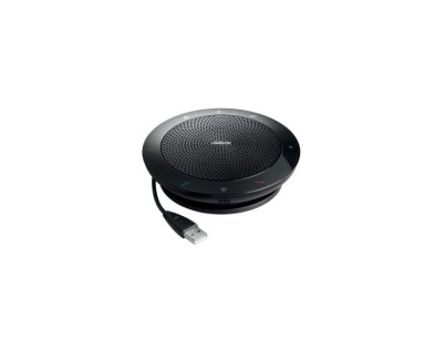 Jabra Speak 510 UC Altavoz USB/Bluetooth 3.0 para Conferencias Telefonicas - Microfono Omnidireccional - Autonomia hasta 15h - Color Negro