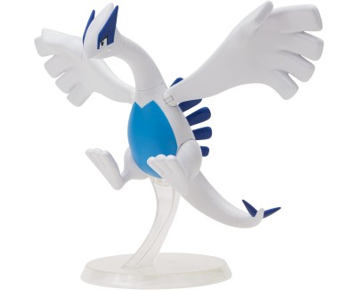 Jazwares Pokemon Epic Battle Figure Lugia - Figura de Coleccion Articulada - Gran Tamaño - Incluye Base de Sujeccion