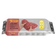 Jovi Air Dry Pasta para Modelar 1000gr - Endurecible al Aire - Tacto Fresco - Facil de Moldear - Multi-Superficie - Secado en 24H - Acabado Fino - Color Terracota