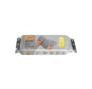 Jovi Air Dry Pasta para Modelar 250gr - Endurecible al Aire - Tacto Fresco - Facil de Moldear - Multi-Superficie - Secado en 24H - Acabado Fino - Color Gris