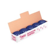 Jovi Bote de Tempera Escolar 35ml - Aplicacion en Multiples Superficies - Uso con Pincel, Rodillo o Espatula - Colores Mezclables - Color Azul Oscuro