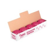 Jovi Bote de Tempera Escolar 35ml - Aplicacion en Multiples Superficies - Uso con Pincel, Rodillo o Espatula - Colores Mezclables - Color Magenta