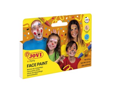 Jovi Estuche de 10 Barras de Maquillaje - Seguro E Inocuo - Facil de Limpiar - Dise&ntilde;ado en Barcelona - Color Surtido